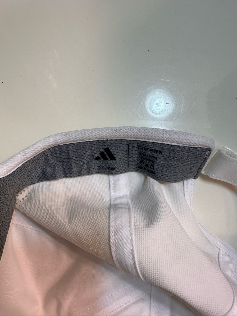 adidas White Golf Hat Climacool - Picture 2 of 3